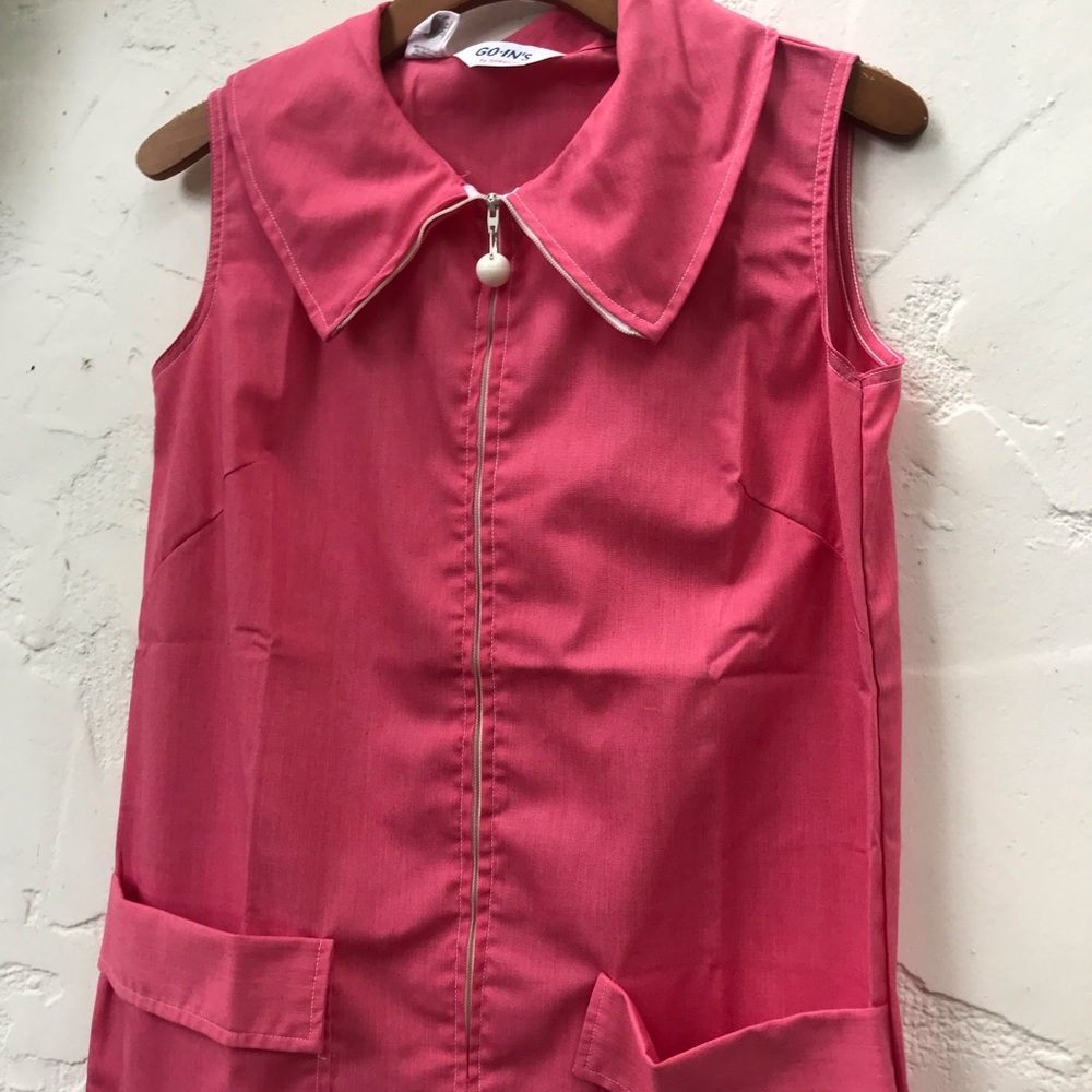 NWT Vintage 60’s Fruit Punch 🍉 🍒 A-line Shift Dress | MIDI Length Pink Retro